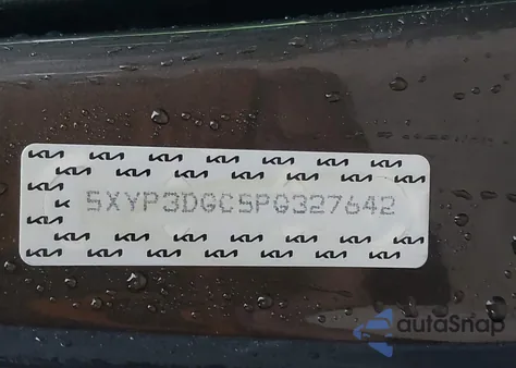 2023 Kia Telluride Ex X-Line z USA, uszkodzony, nr VIN 5XYP3DGC5PG327642